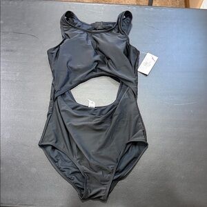 ZYIA Black Open Core One-Piece Swimsuit 1364M